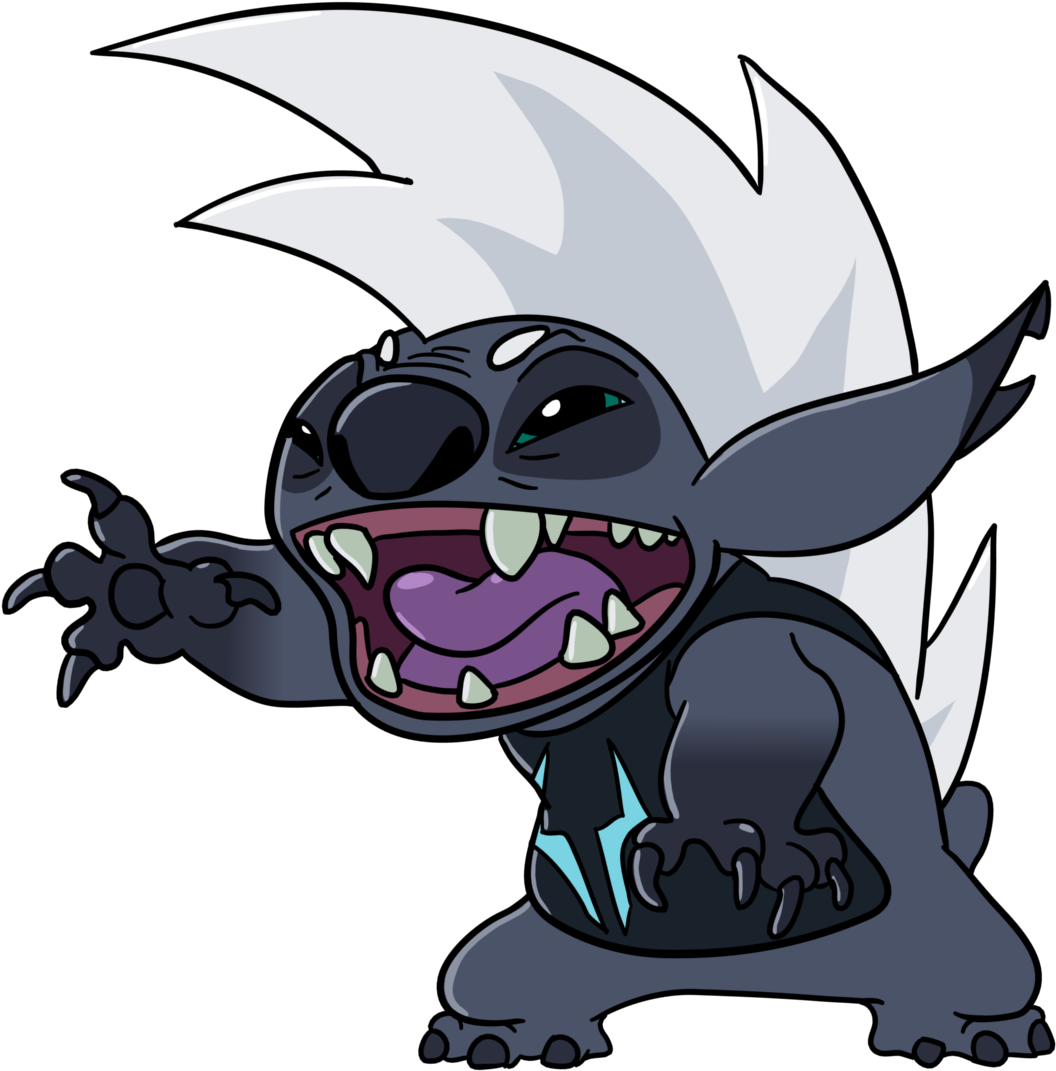 Stitch Transparent - Mlp Grubber Png (1103x1080)