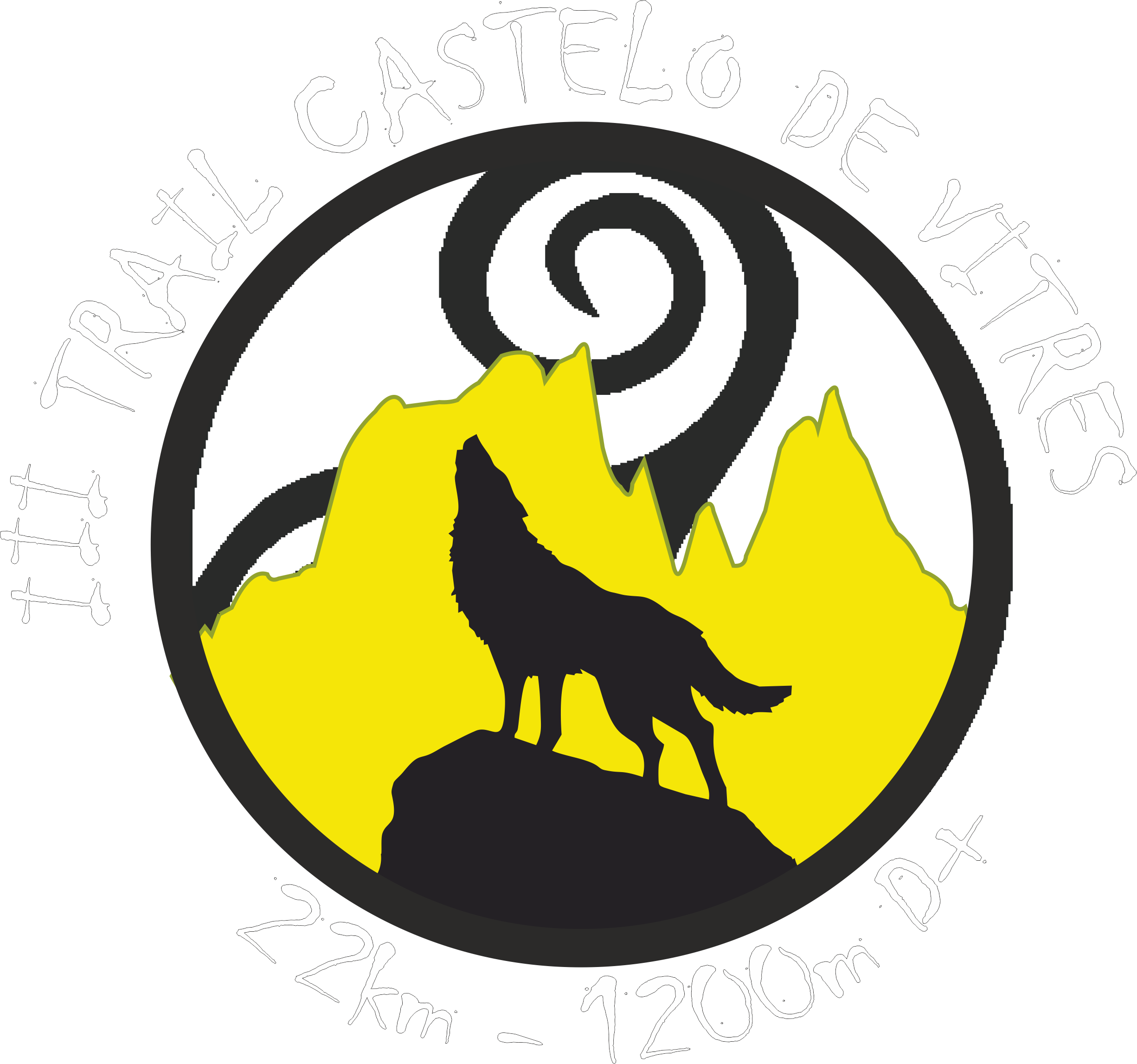 Productos Archivo Prueba Trail Castelo - Rain And Moon And Wolf (2451x2293)