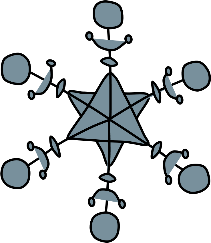 Star Of David Snowflake, Silver, - Star Of David Snowflake, Silver, (816x1056)