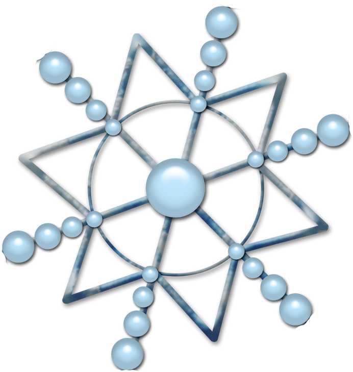 Snowflake By Marphilhearts Snowflake By Marphilhearts - Circle (894x894)