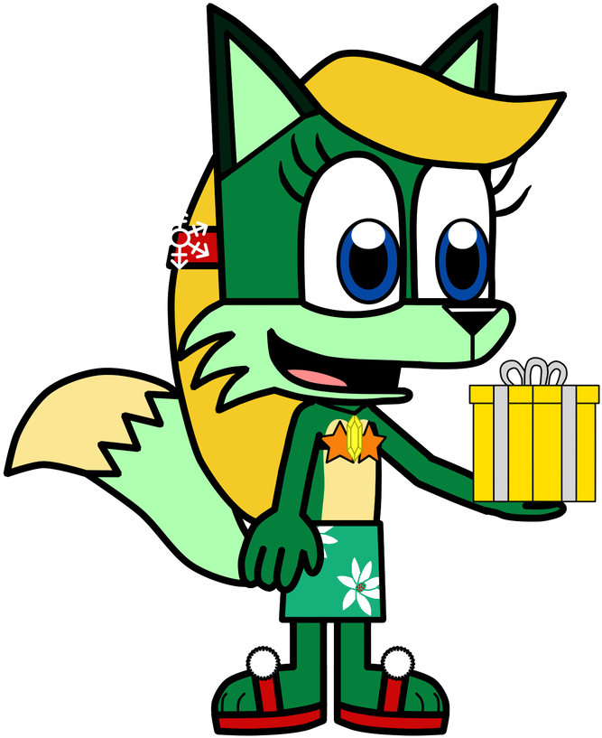 Snowflake's Birthday Gift By Makatoons - Cartoon (894x894)