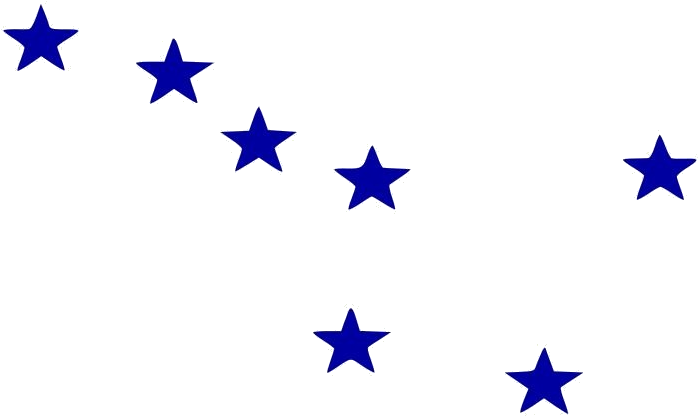 Here Is A Big Dipper Stencil Perfect For Many Craft - 7 Star Astronomy (774x472)