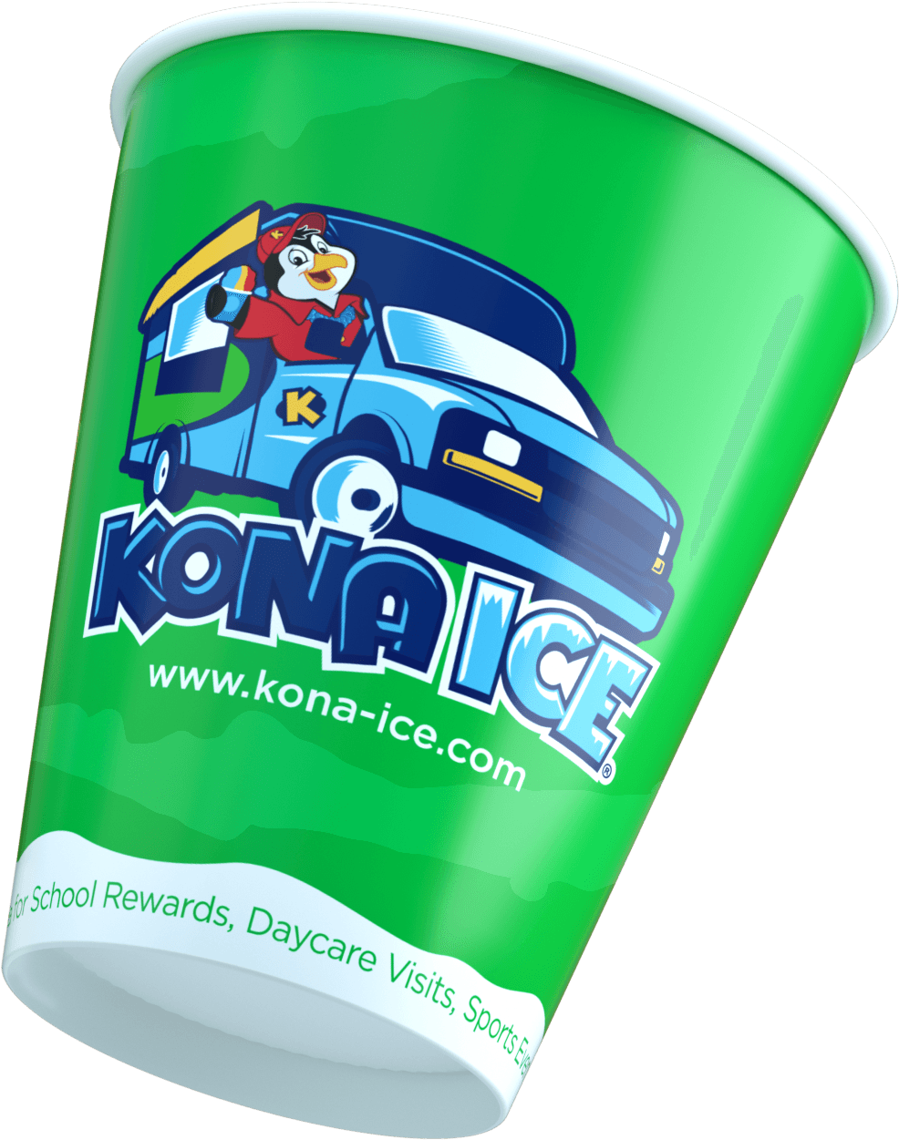 Kona Ice Shaved Ice Truck Png Kona Ice Transparent - Graphic Design (2691x2160)