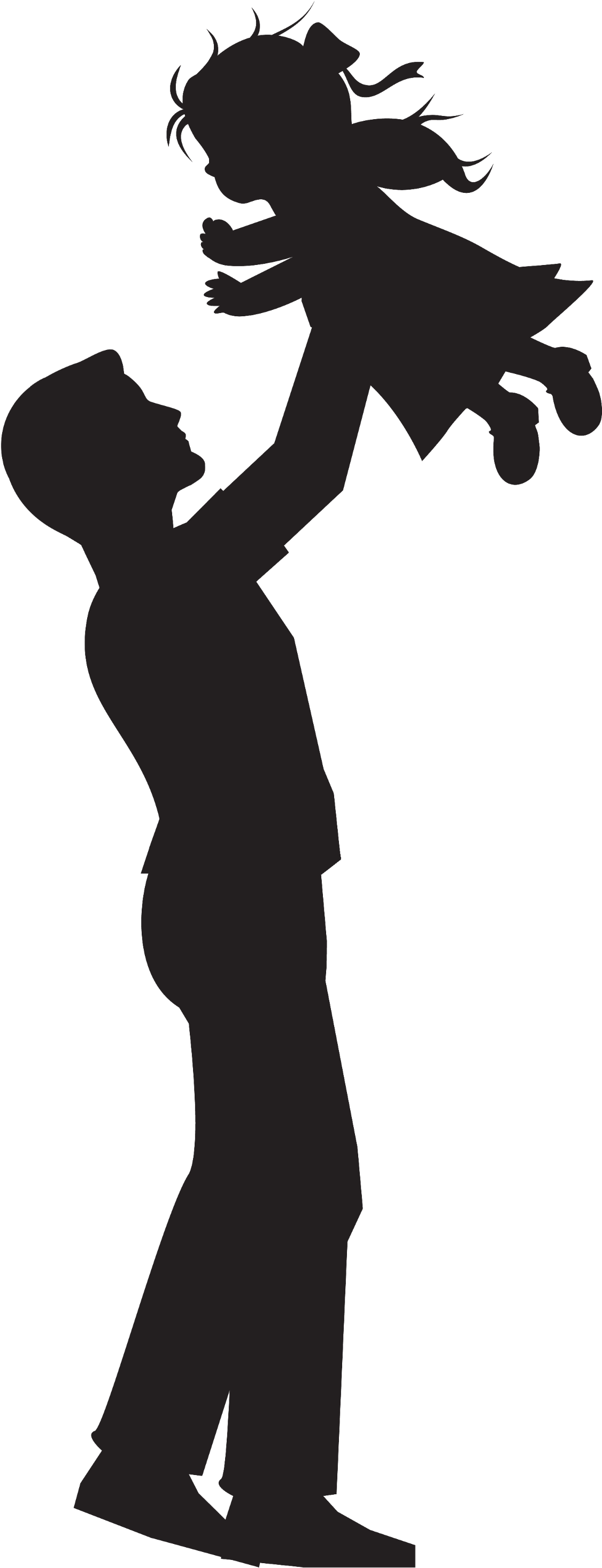 Being A Father To “a” - Father And Daughter Png (1312x3000)