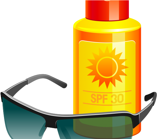 Sunglasses Clipart Clip Art - Sunscreen Sunglasses (640x480)