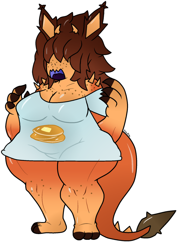 Shortstacks Of Pancakes By Turismoturbo - Cartoon (771x1036)