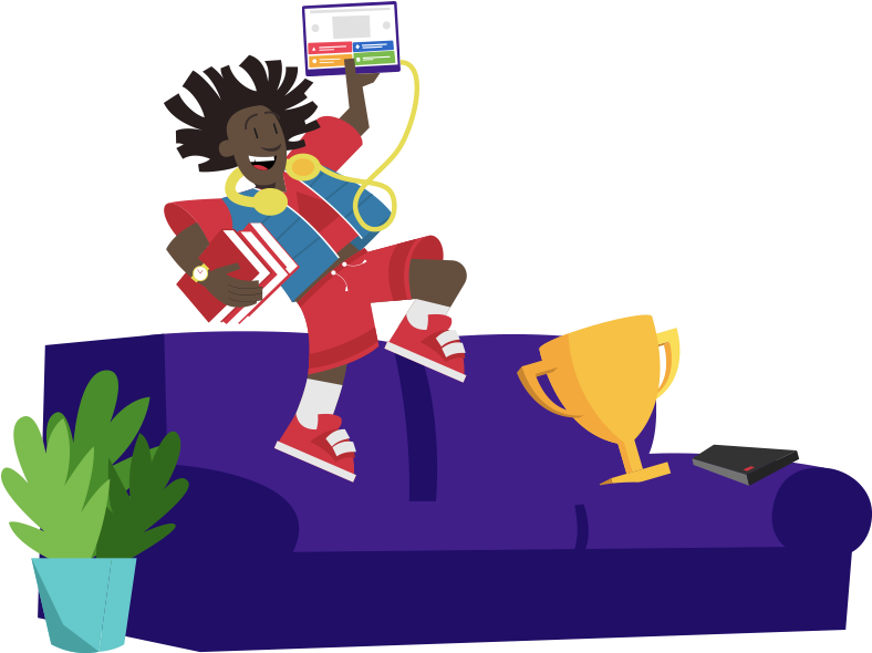 Reinforce, Practice Makes Perfect - Illustration (880x630)