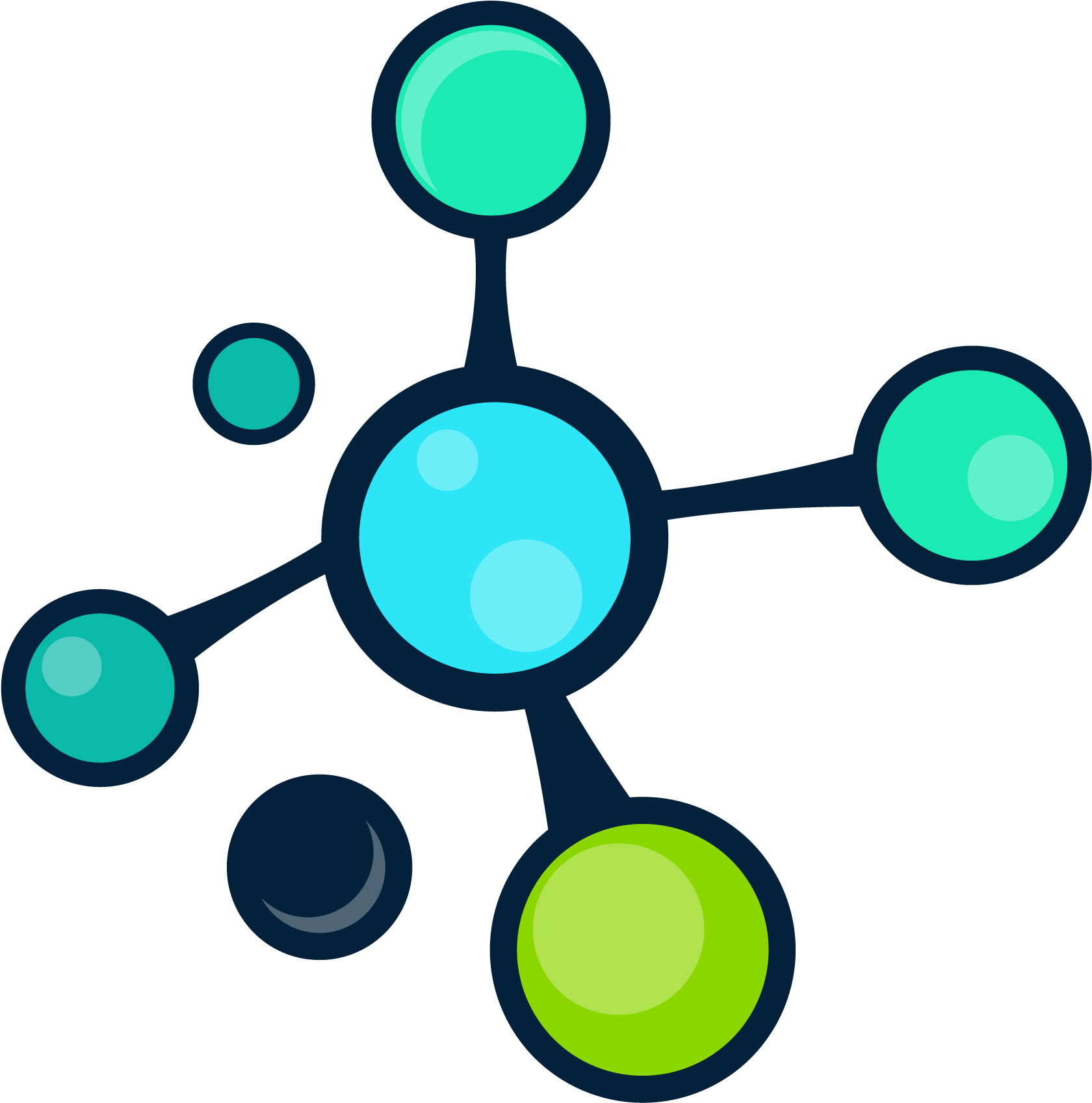 An Icon Of Connections - Particle Science (2083x2083)