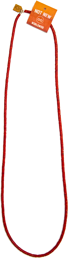 Zia Red Coral Necklace - Illustration (1000x1000)