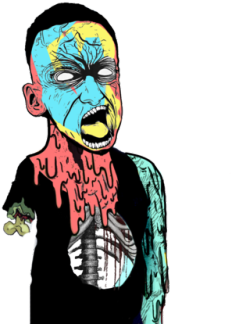 Doing Grime Art Commissions Hit Me Up For Pricing, - Illustration (500x359)