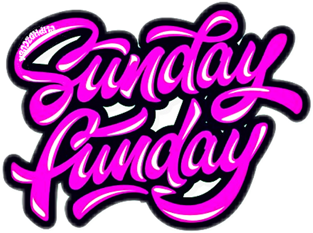 Sundayfunday Sticker - Sunday Funday Logo (1024x763)