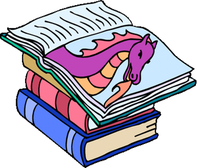 Story Book Clip Art (385x328)