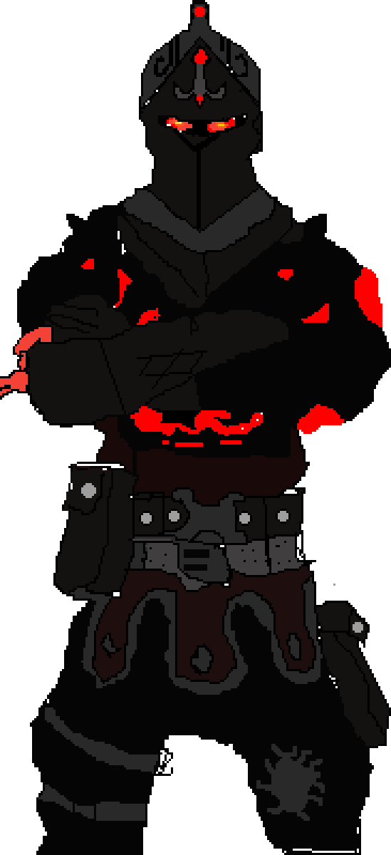 Fortnite Black Knight Png - Black Knight Fortnite Drawing (549x1200)