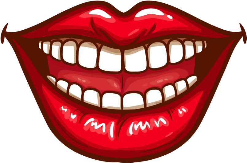 Pop Art Mouth Png (1024x1024)