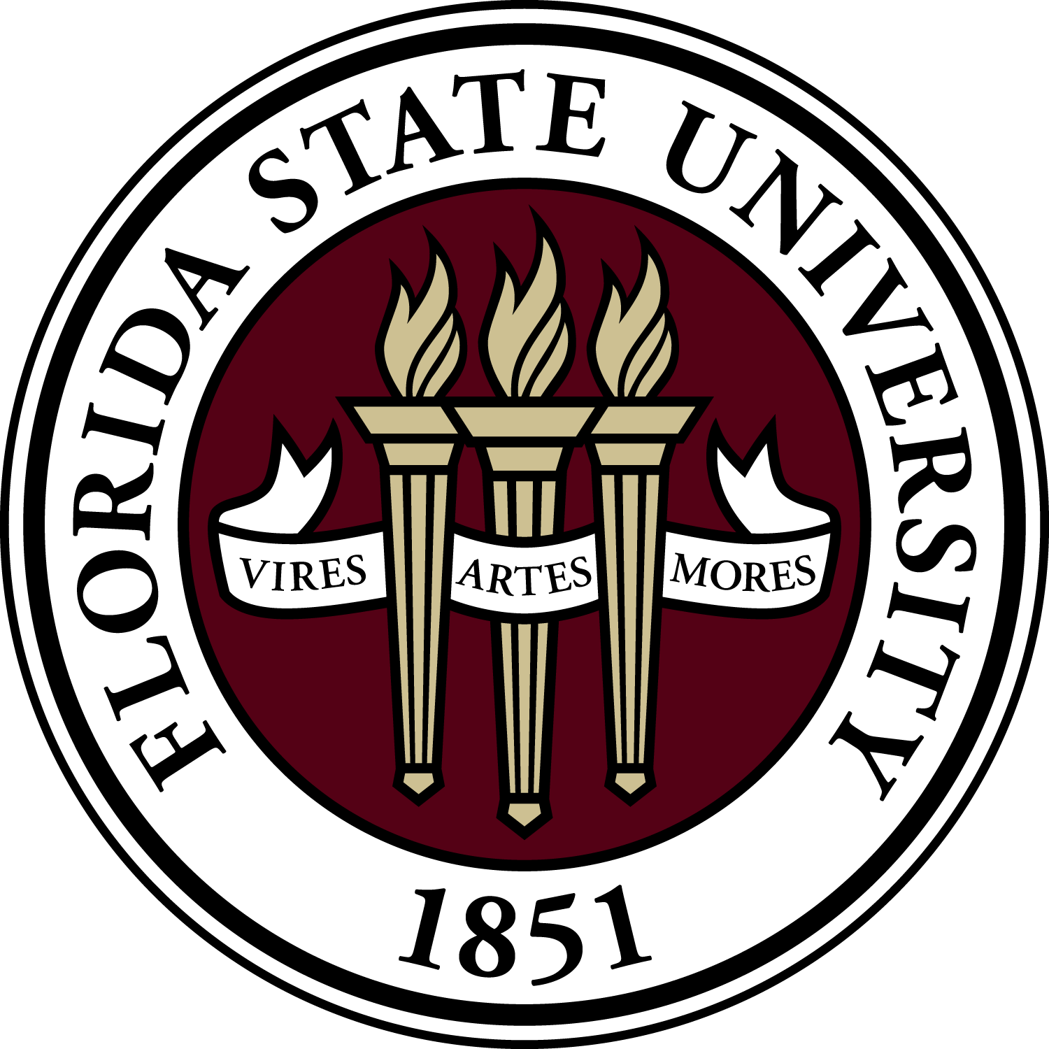 Florida State University Logo - Florida State University Emblem (1500x1500)