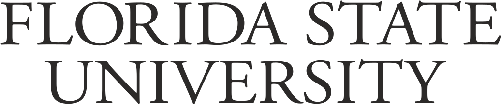 Florida State University Logo - Florida University Logo Black And White (1024x220)