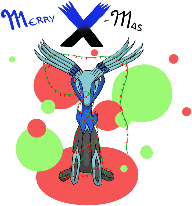 Pokemonchristmas By Bucket-filler Pokemonchristmas - Illustration (894x894)