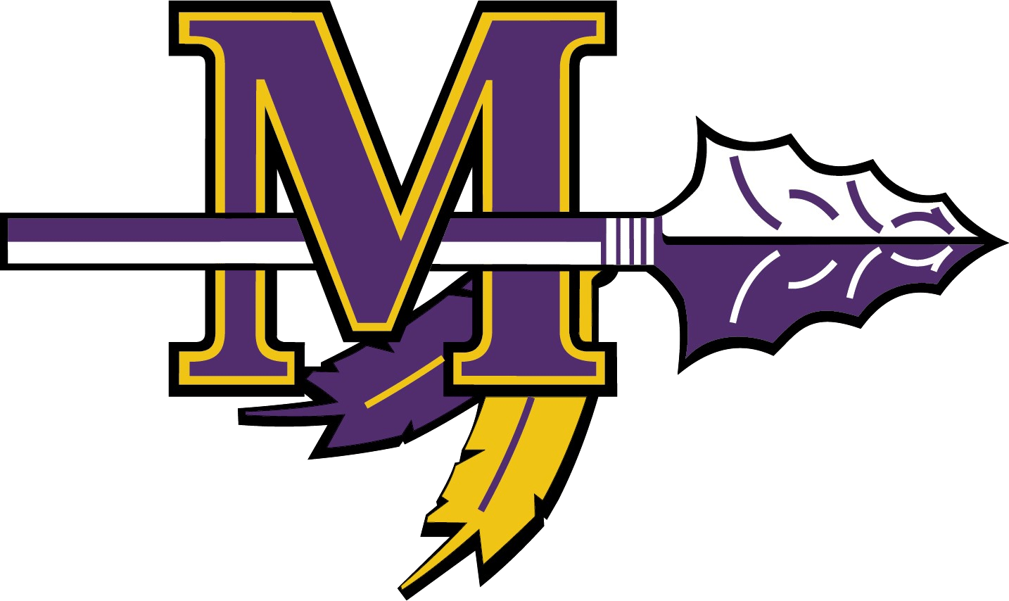 Central Middle School 2nd Quarter 2018-2019 Honor Roll - Muscatine High School Logo (1434x854)