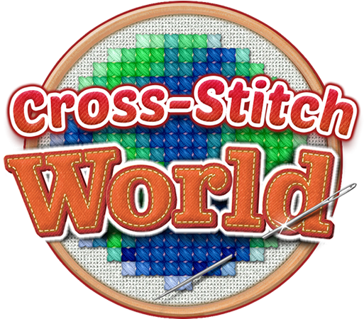 Cross Stitch World - Cross Stitch World Logo (512x512)