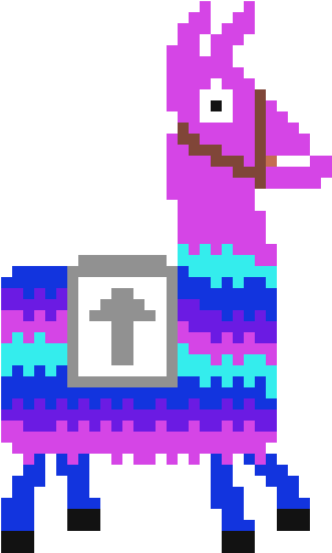 Loot Llama - Illustration (490x560)