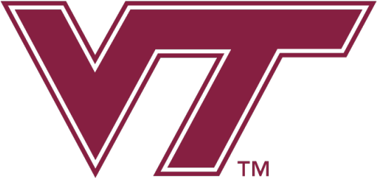 Athletics Vt Logo Maroon On White Background - Virginia Tech Logo (800x800)