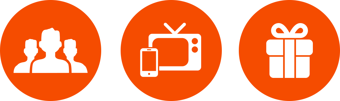 Gamification Increases Engagement By Leveraging Feedback - Tv And Mobile Icon (1102x328)