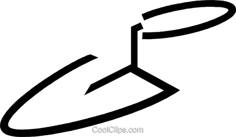 Trowel Royalty Free Vector Clip Art Illustration - Trowel Royalty Free Vector Clip Art Illustration (480x280)