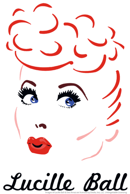 Love Lucy Drawing (600x684)