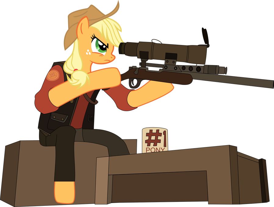 Natg Day - Applejack Sniper (900x680)