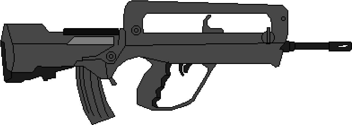 Famas G2 - Rainbow Six Siege Famas Png (1200x438)