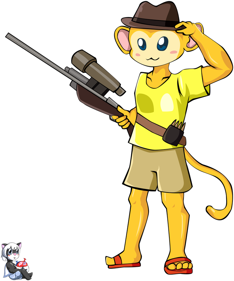 Meet The Sniper By Miawmiaw72 - Cartoon (845x946)