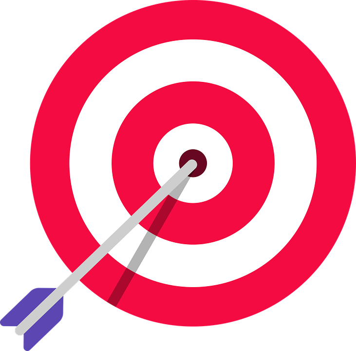 Target Arrow Shooting Dart Accuracy Focus - Advertising (731x720)