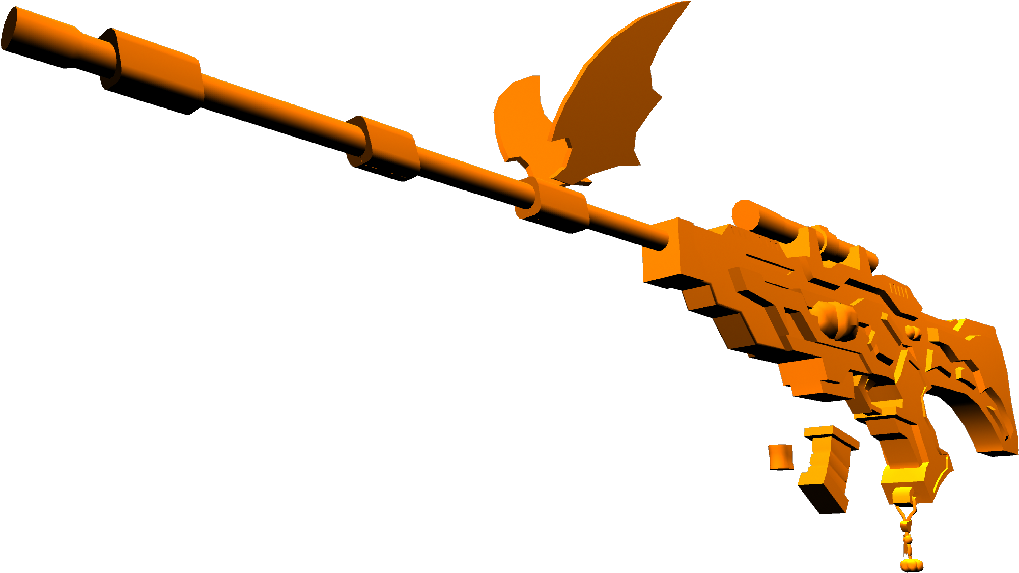 Because Candy Would Still Hurt Once Fired From A Sniper - Illustration (2048x2048)