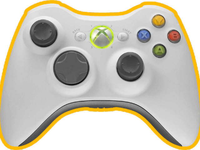 Xbox Clipart Ps Controller - Xbox 360 Controller (640x480)