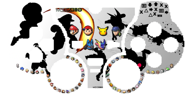 Super Smash Bros 4/playstation 2 Controller Skin By - Skins De Play 2 (620x350)