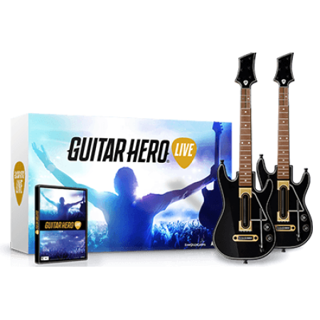 Ps Live Pack Bundle - Guitar Hero Live Bundle Xbox 360 (450x450)