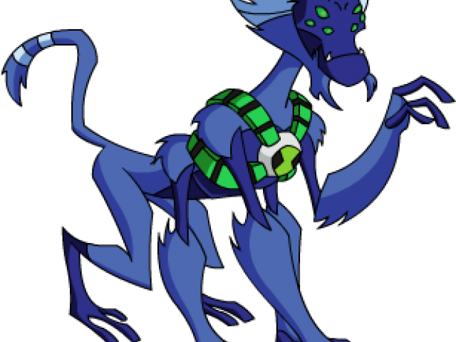 Spider Monkey Clipart Mankey - Aliens De Ben 10 Version Vida Real (640x480)