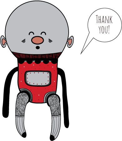 Thank You For Reading From Me And The Below Character - Almohadas De Hello Kitty (422x500)