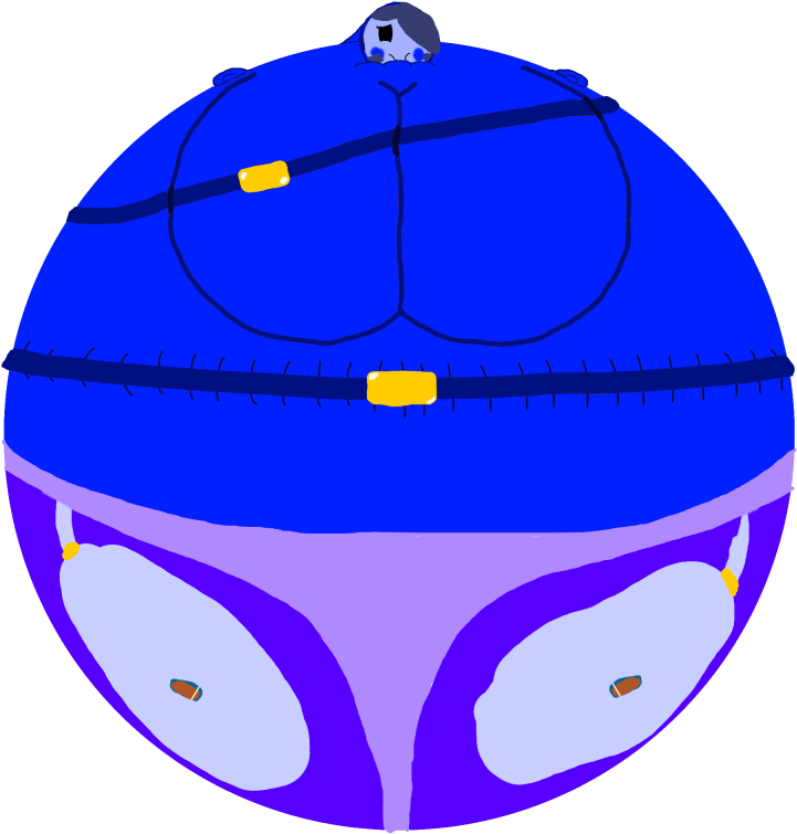 Shy Gal Blueberry By Spongecat1 - Shy Gal Blueberry By Spongecat1 (800x800)