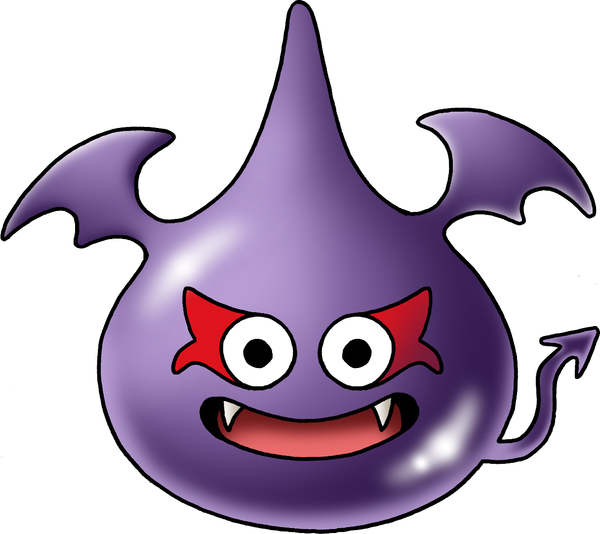 Dark Slime - Dragon Quest Monsters Slime (1215x1081)