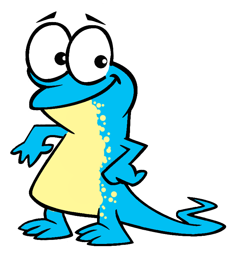 Sign Up For Our Mailing List - N Is For Newt Cartoon (1067x825)