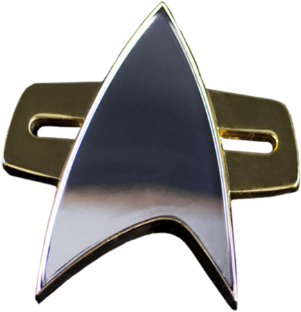 Star Trek - Star Trek Voyager Badge (452x480)