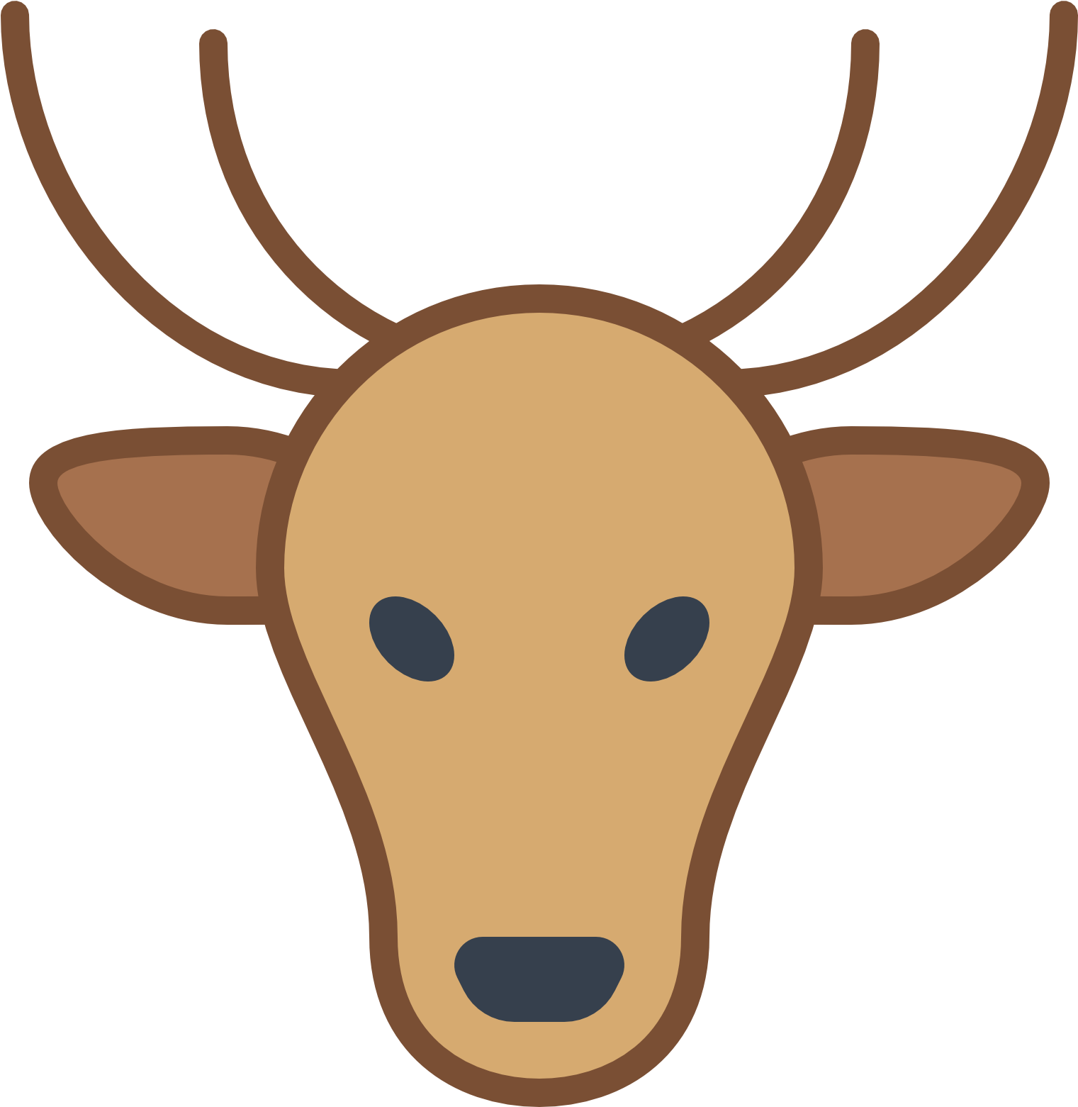 Image Freeuse Download Deer Icon Free Download Png - Deer (1600x1600)