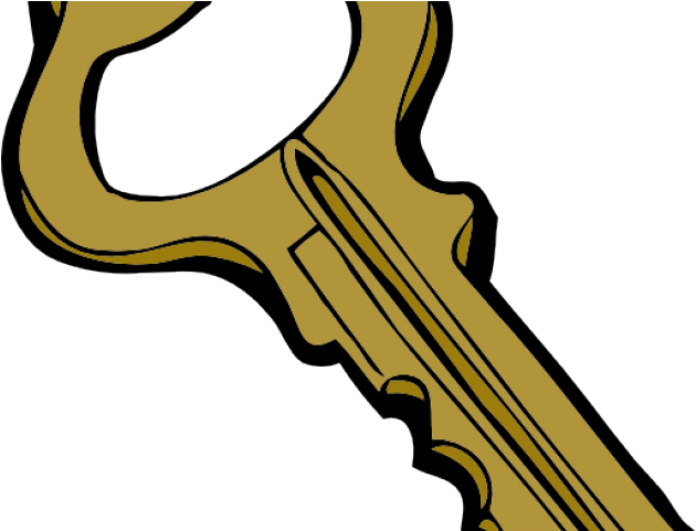 Key Clipart Cartoon - Key Cartoon Png (640x480)