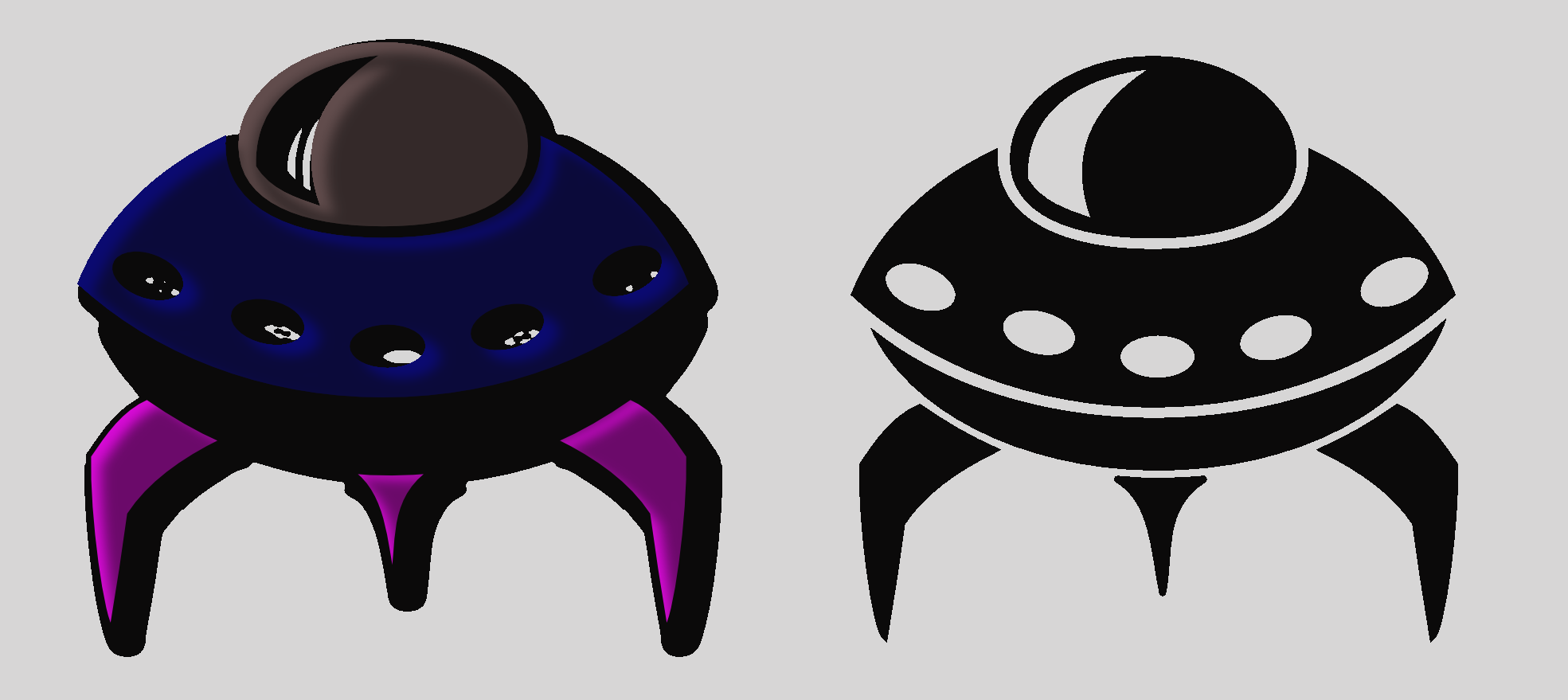 Clipart Spaceship Clipart Clip Art Space Ship - Nave Espacial Png (1969x879)