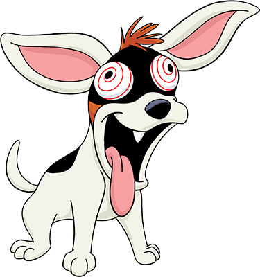 Nerves Clipart Skittish - Dog Yawns (375x400)