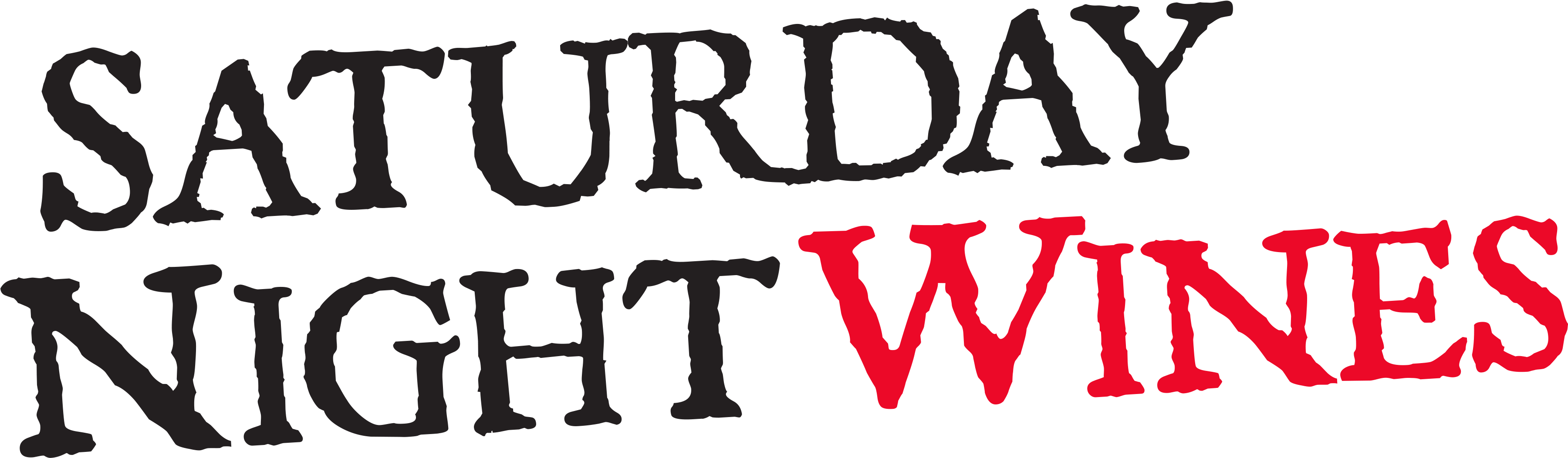Saturday Night Wines Primary Logo - Saturday Night Wines Primary Logo (3750x1200)