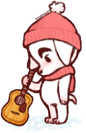 Art Animal Crossing K - Animal Crossing Kk Slider Fanart (308x463)