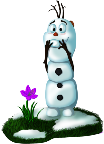 Found This Thing While Scrolling Through My Folders - Snowman (400x566)