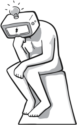 Botnik Is A Community Of Writers, Artists And Developers - Cartoon (300x452)